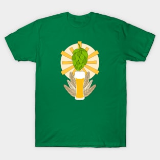 Almighty Hops - Funny Beer Design T-Shirt